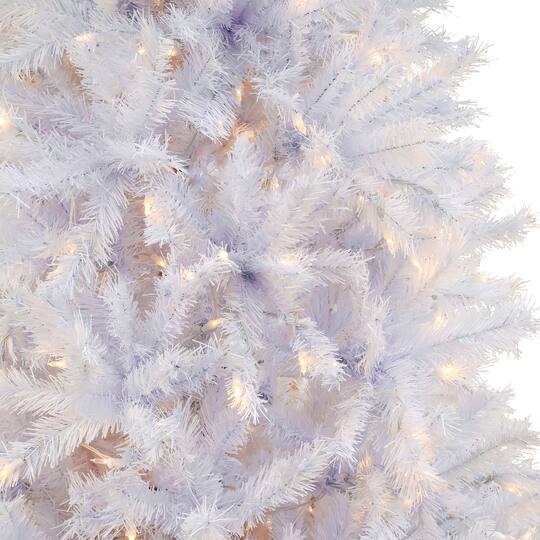 9ft. Pre-Lit White Artificial Christmas Tree